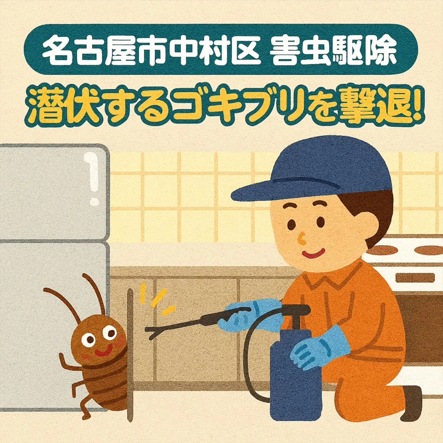 ゴキブリ駆除/名古屋市中村区