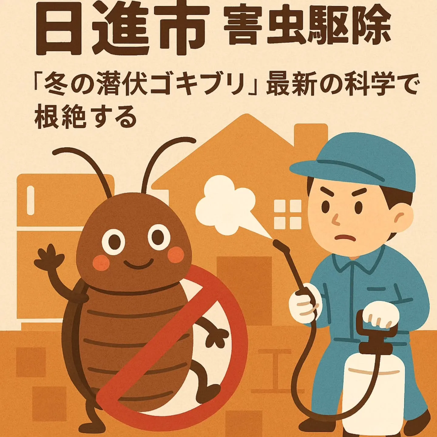 ゴキブリ駆除／日進市