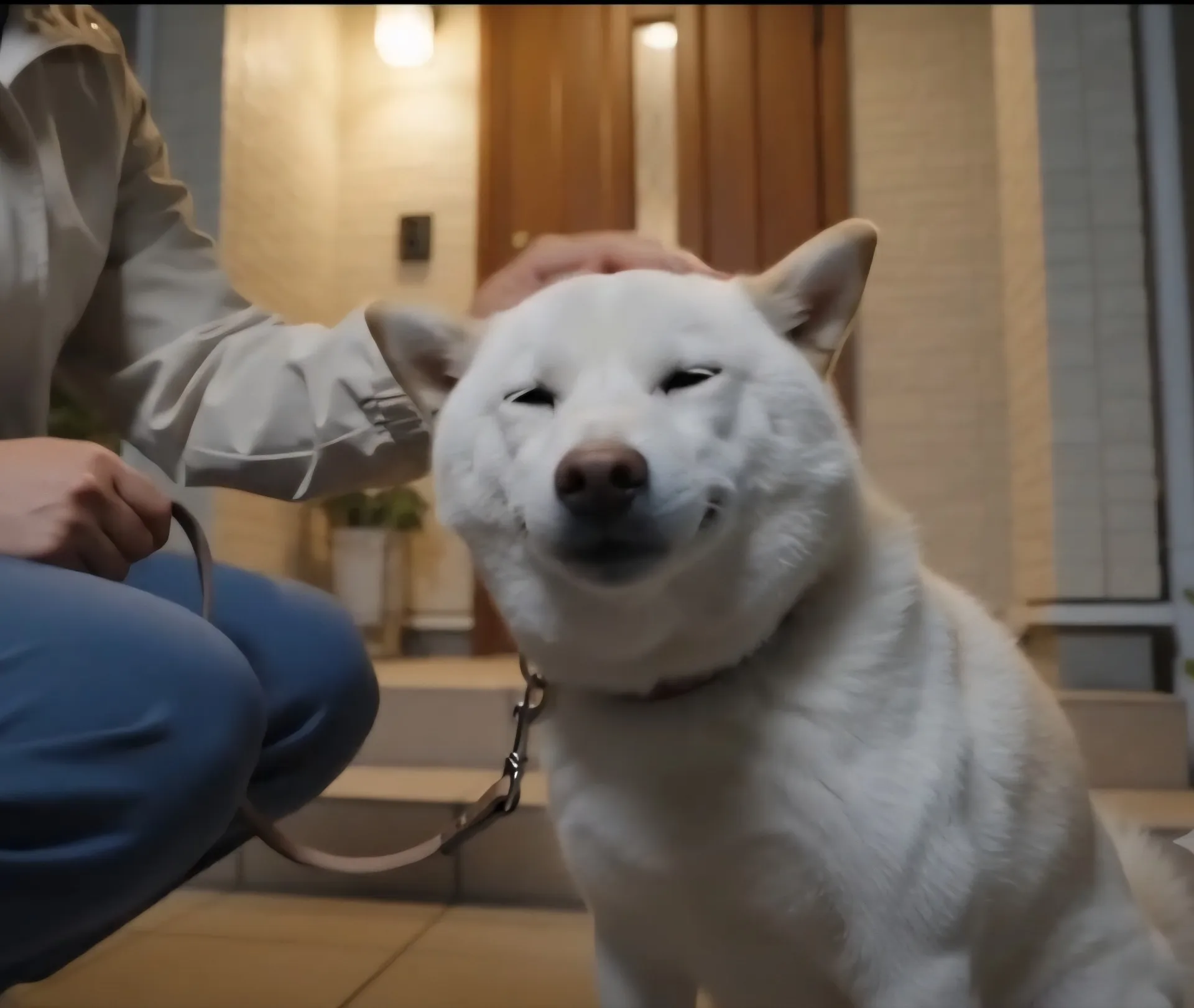 【植田〜徳重の日常】散歩帰りの柴犬がお手柄🐕夜の玄関に潜むムカデを撃退！