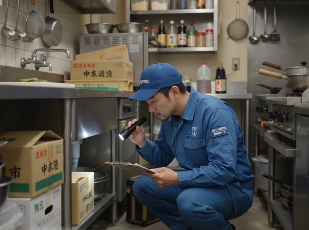 【豊田市】飲食店のHACCP、害虫リスクを定期巡回でチェック、名古屋市天白区ライジング・サン害虫駆除