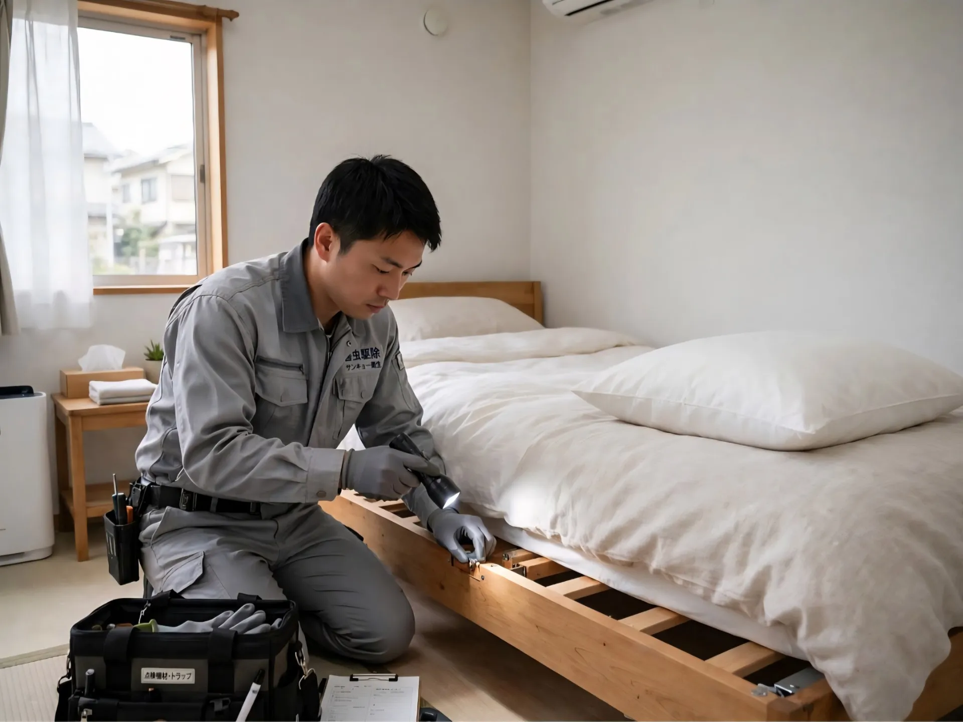 一宮市 トコジラミ 駆除事例｜一部屋だけの被害でも噛み跡がひどいケース