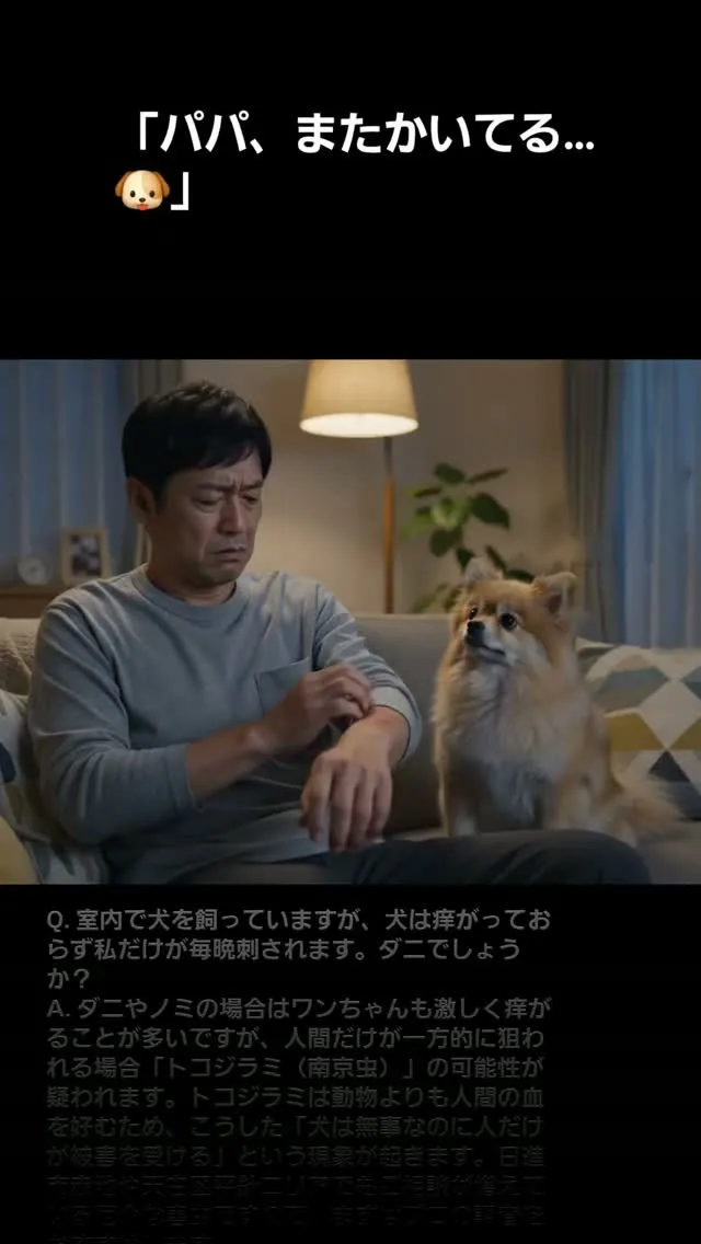 ​【日進市赤池】犬は平気なのにパパだけが腕を掻く謎…それ「ト...
